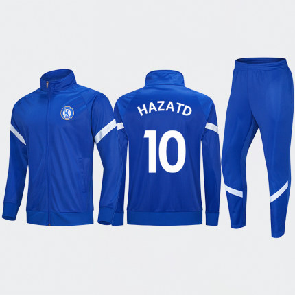 切尔西足球训练服长袖训练服#切尔西#ld#2021金光绒队服